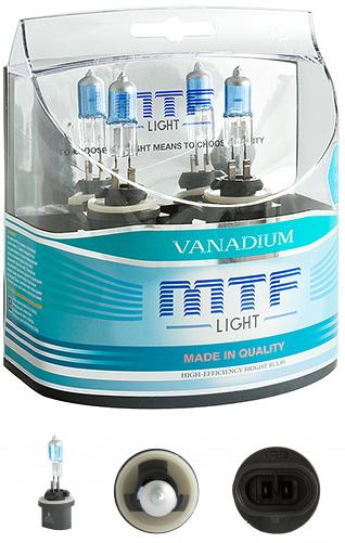 Лампа галогенная MTF H27 (880) Vanadium  HV3812 (12V, 27W)