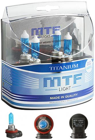 Лампы галогеновые MTF H9 Titanium HT2392 (12V, 65W)