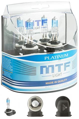 Автомобильные лампы MTF H27 (881) Platinum HP3140 (12В, 27Вт) 2шт.