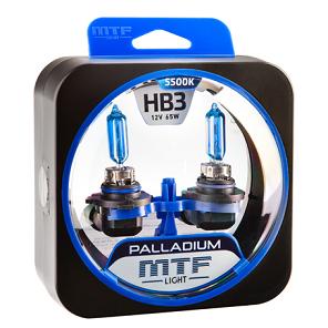 Автомобильные лампы MTF HB3 Palladium HPA12B3 (12V, 65W) 2шт
