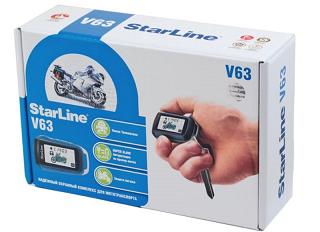 Сигнализация для мотоцикла StarLine V63 moto