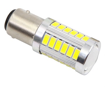 Светодиодная лампа Car Profi P21W/BA15S/S25 33 SMD 5730, 1157 (2 контакта)