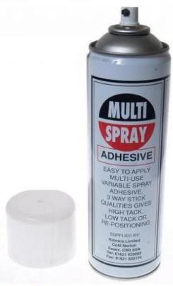 Клей аэрозольный Multi Spray, 500ml