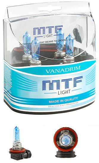 Лампа галогенная MTF H9 Vanadium HV3836 (12V, 65W)