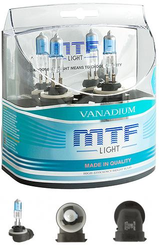Лампа галогенная MTF H27 (881) Vanadium HV3829 (12V, 27W)