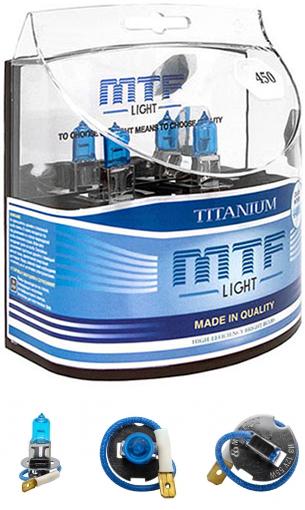 Лампа галогенная MTF H3 Titanium HT5250 (12V, 55W)