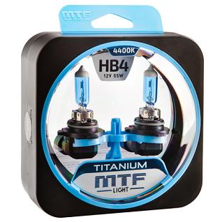 Комплект галогеновых ламп MTF HB4 Titanium HTN12B4 (12v 55w)