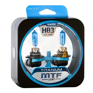 Лампа галогенная MTF HB3 Titanium HTN12B3 (12V, 65W)