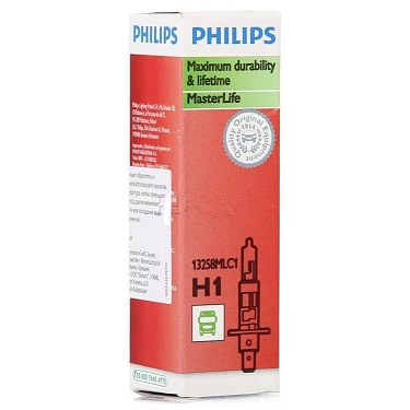 Лампа галогенная Philips 13258MLC1 H1 MasterLife 24V-70W (1шт)