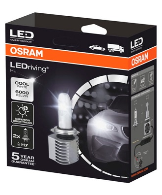 Светодиодные лампы Osram 65210CW  14W 12V PX26D  H7 6000К