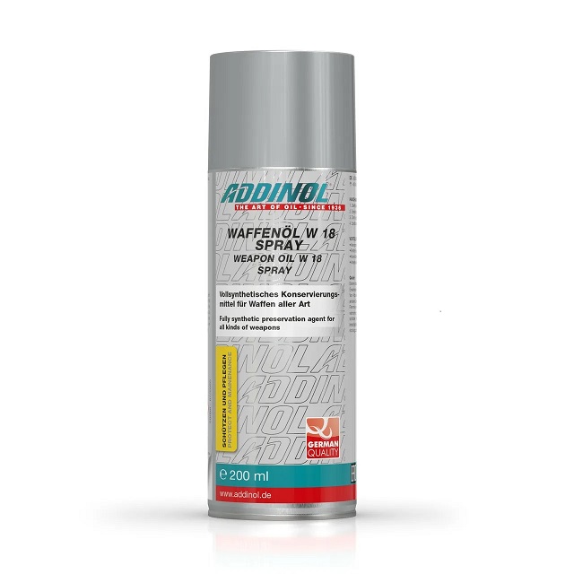 Оружейная смазка ADDINOL Waffenol W 18 Spray 0,2л