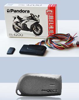 Охранная система для мотоцикла Pandora DX 42 GSM-GPRS Мото
