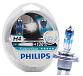 Лампы автомобильные Philips 12342XV+S2 H4 12V- 60/55W (P43t) (+130% света)  X-treme Vision (2шт.)