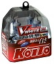 Высокотемпературные лампы Koito V White P0746W H4 12V 60/55W (100/90W) 3700K (2шт)