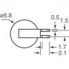 Литиевая микробатарейка (заряжаемая) SEIKO MS621FE-FL11E