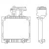 Радиатор охлаждения двигателя NRF 50589
